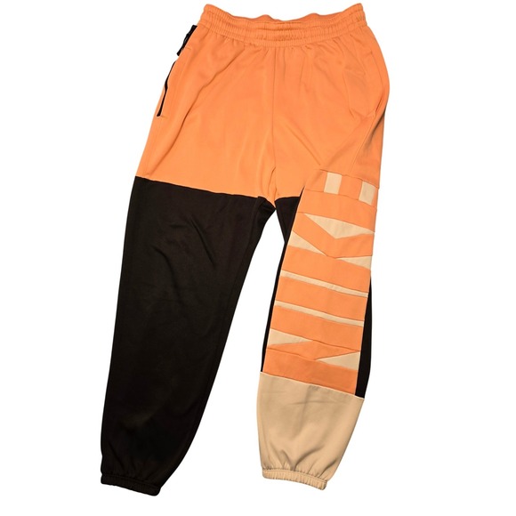 Nike Other - Nike Therma Fit Color Block Joggers Orange Black Men's Size L DA6368 693